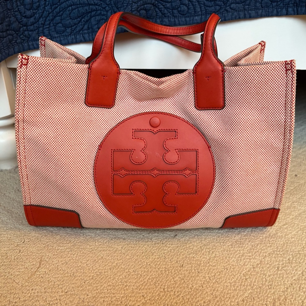 Tory Burch Small Ella Tote - Red